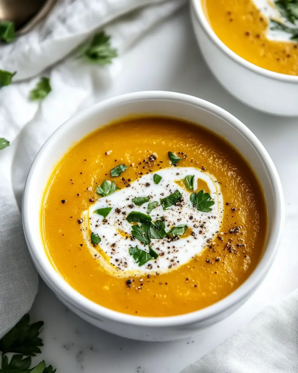 Coconut Curry Butternut Squash Soup