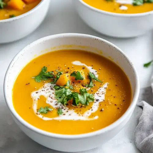 Coconut Curry Butternut Squash Soup