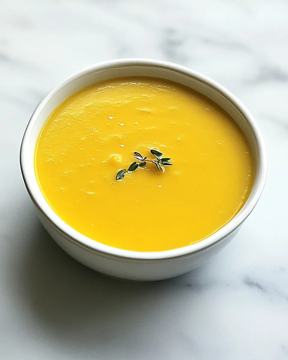 Coconut Curry Butternut Squash Soup