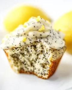 Coconut Flour Lemon Poppy Seed Muffins