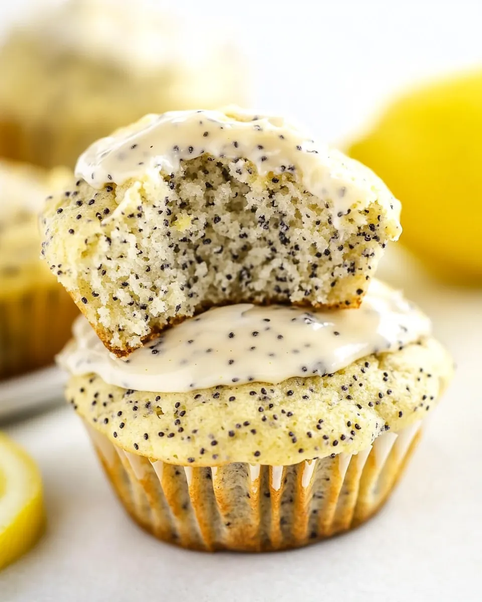Coconut Flour Lemon Poppy Seed Muffins
