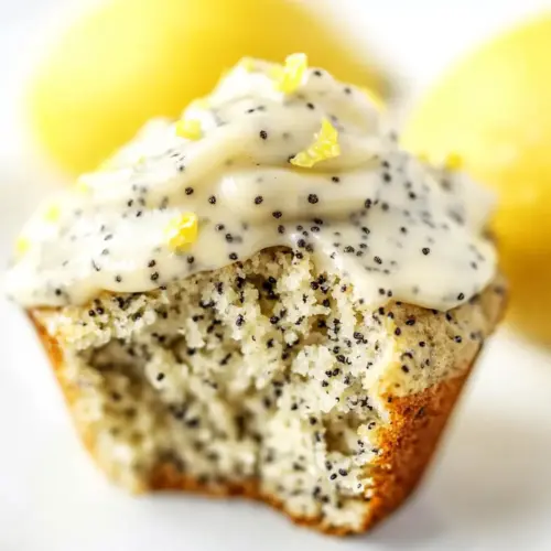 Coconut Flour Lemon Poppy Seed Muffins