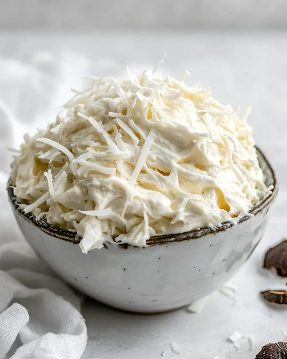 Coconut Frosting Recipe