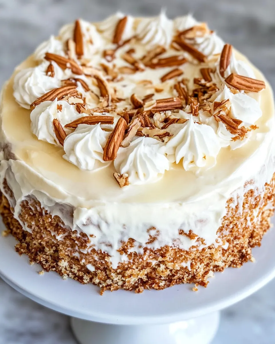 Coconut Hummingbird Cake