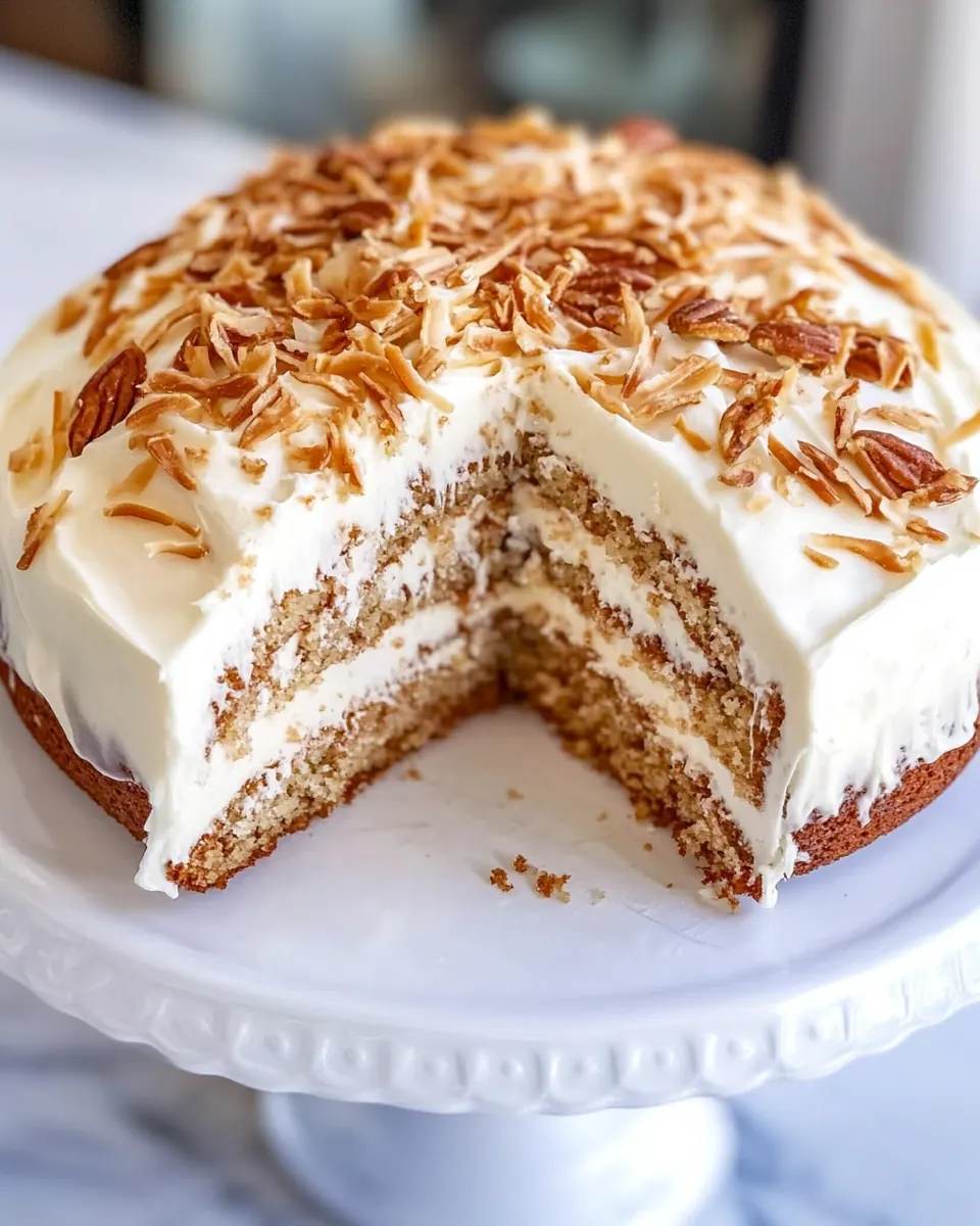 Coconut Hummingbird Cake