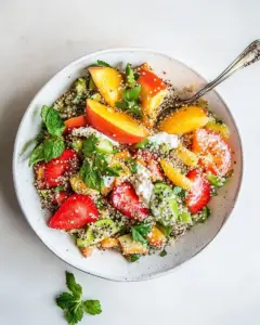 Coconut Milk Quinoa Fruit Salad