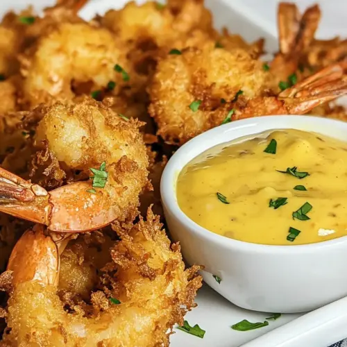 Coconut Shrimp with Spicy Mango Dipping Sauce