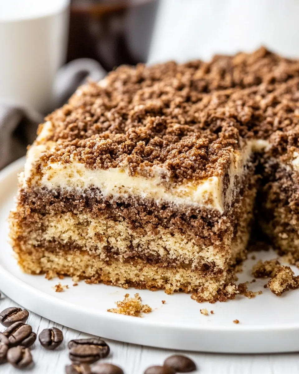Coffee Cake with Coffee