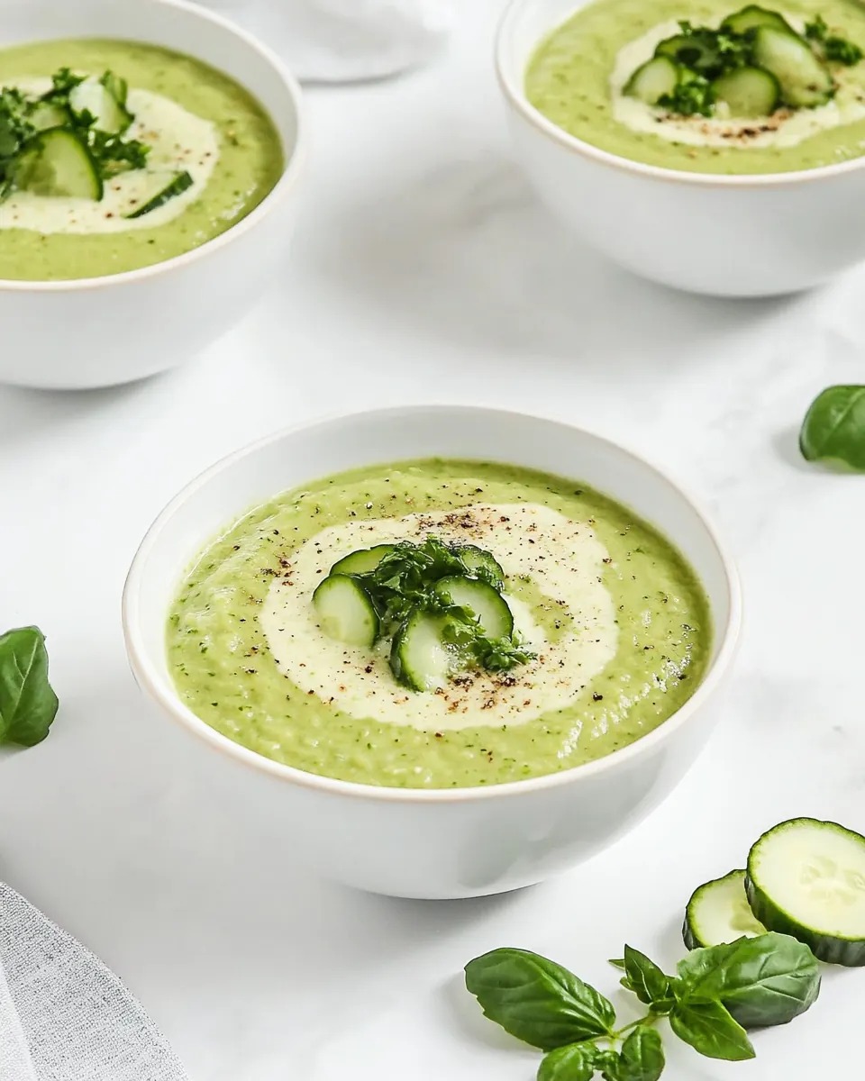 Cold Cucumber Soup