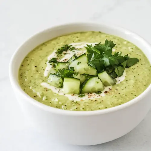 Cold Cucumber Soup