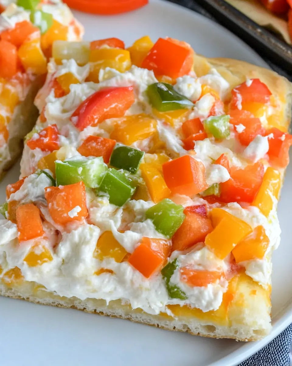 Cold Veggie Pizza