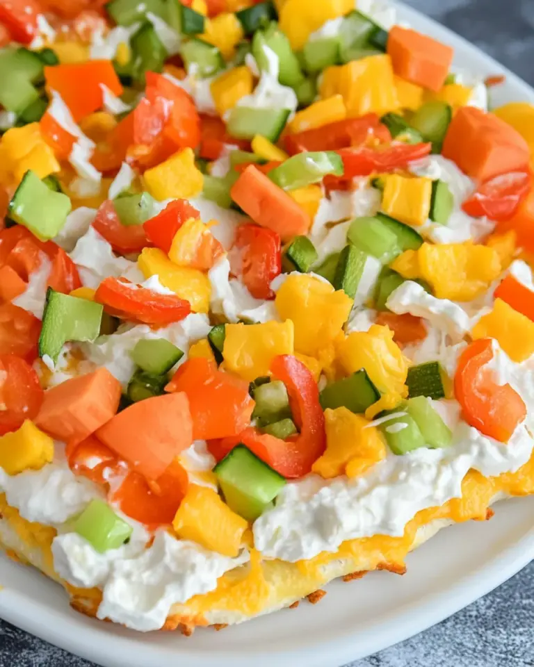 Cold Veggie Pizza