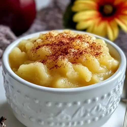 Compote de Pommes or French Applesauce