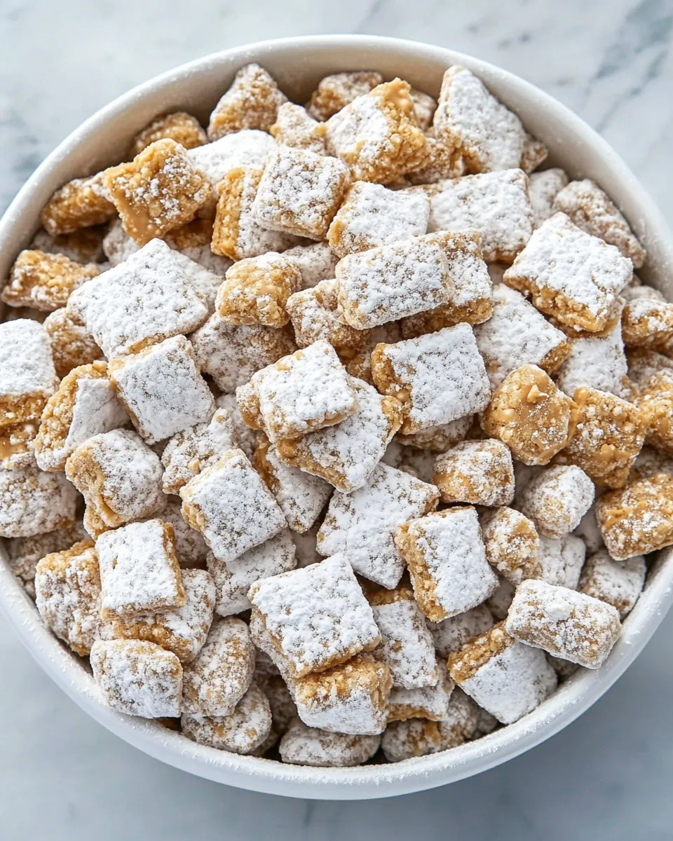 Cookie Butter Muddy Buddies