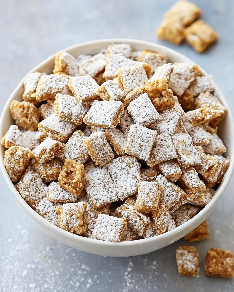 Cookie Butter Muddy Buddies