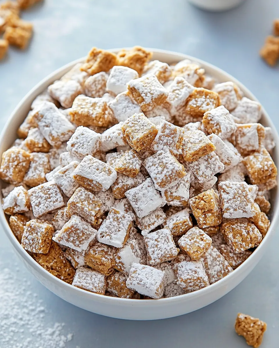 Cookie Butter Muddy Buddies