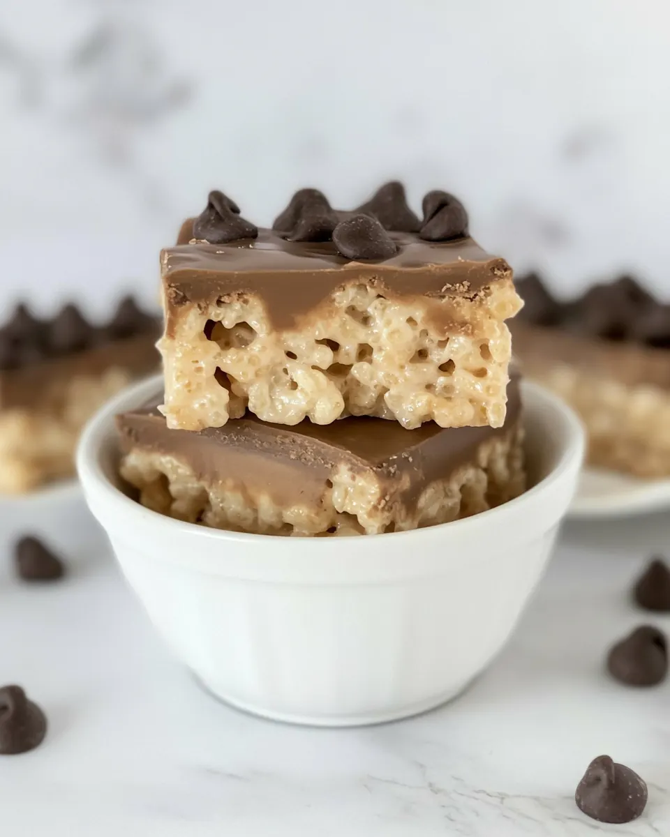 Cookie Dough Rice Krispie Treats