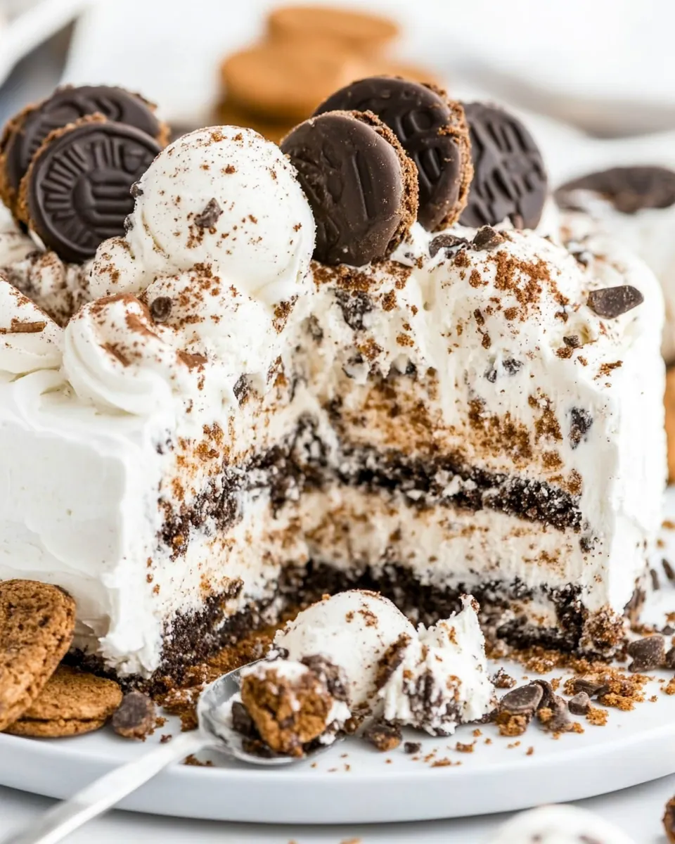 Cookies And Cream Ice Cream Cake
