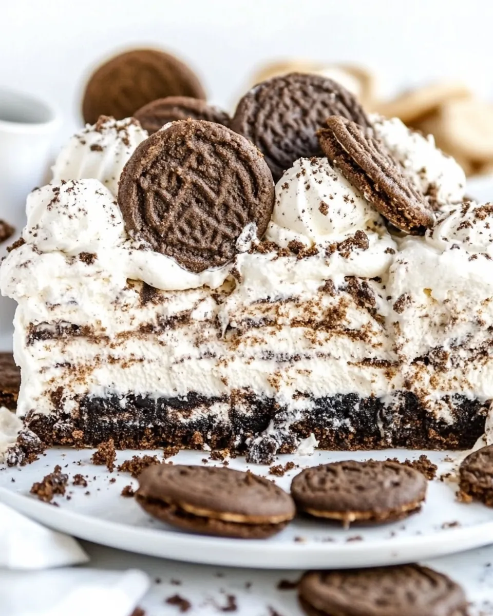 Cookies And Cream Ice Cream Cake