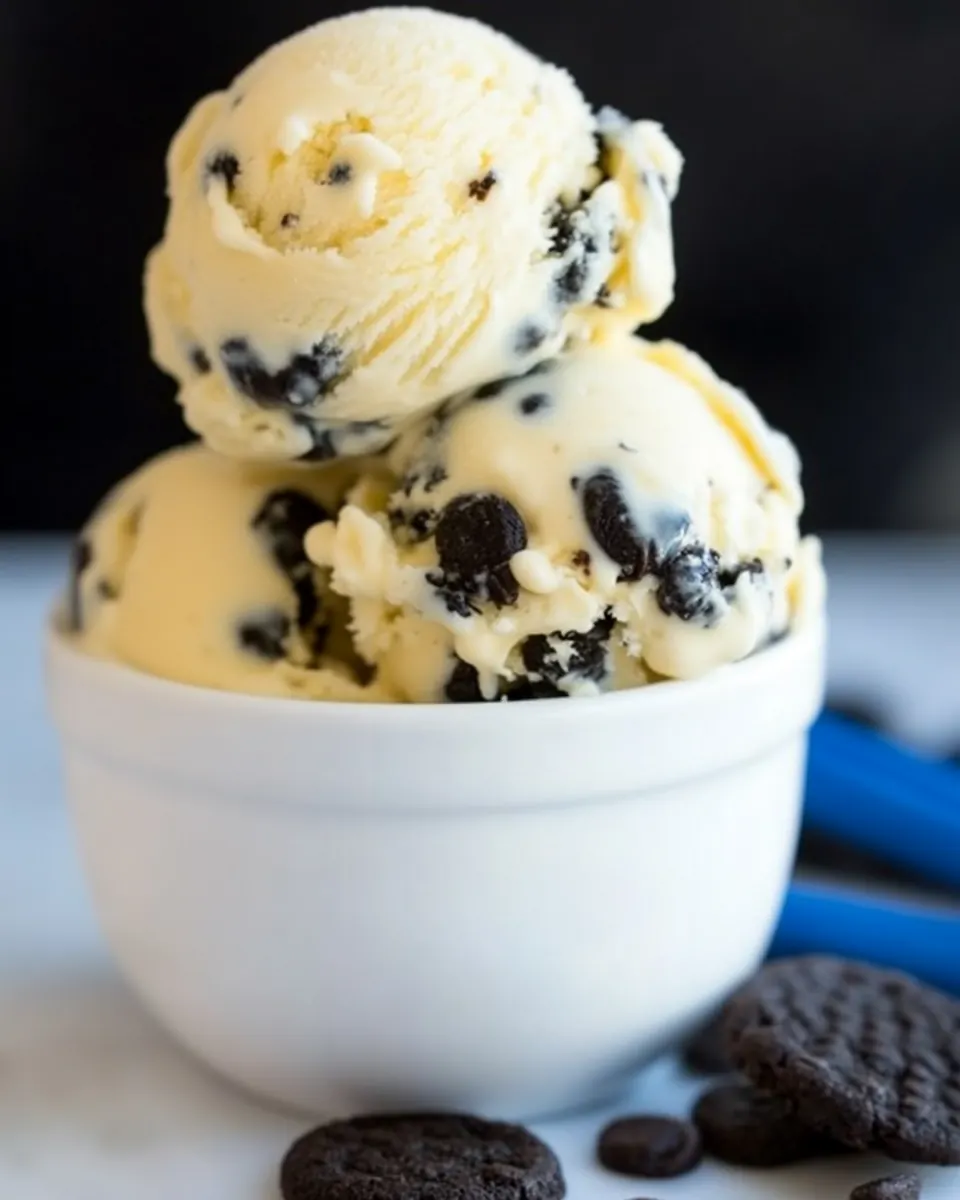 Cookies and Cream Ice Cream