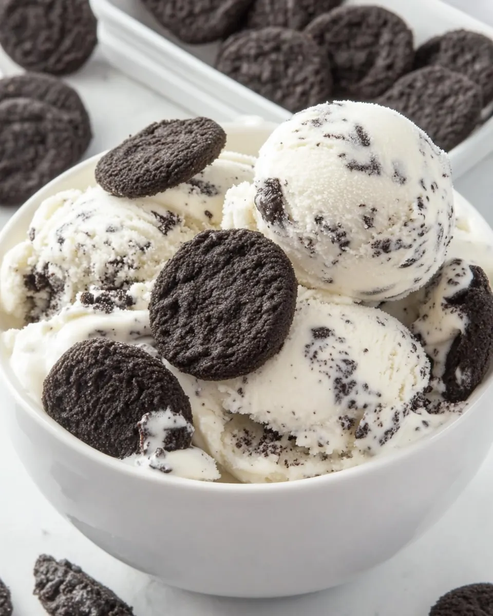 Cookies and Cream Ice Cream