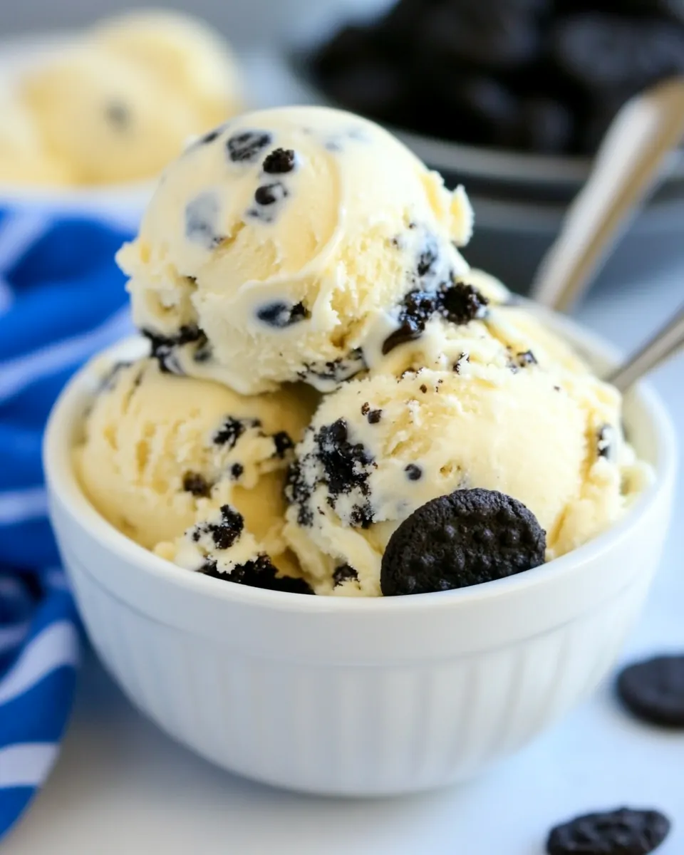 Cookies and Cream Ice Cream