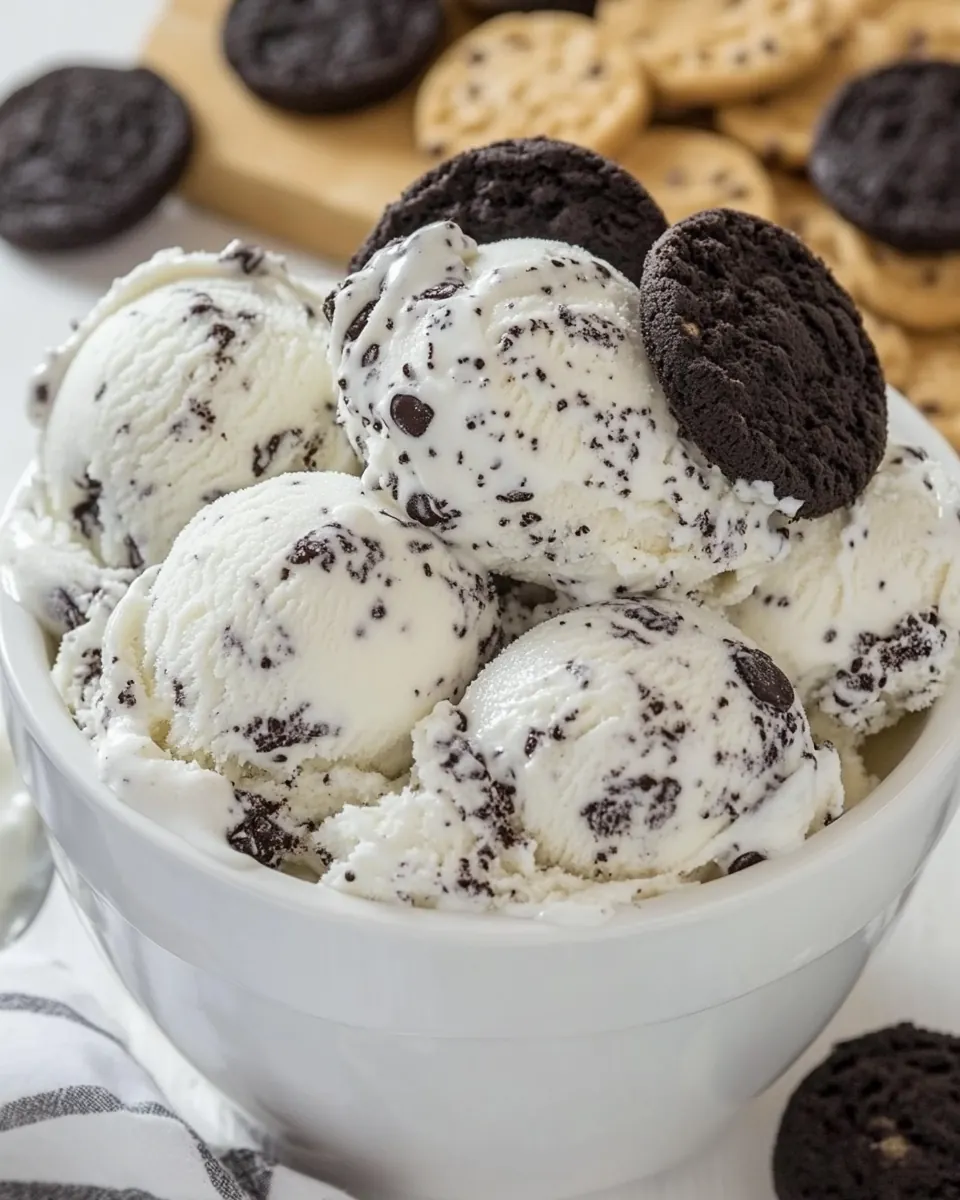 Cookies and Cream Ice Cream