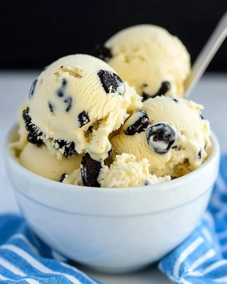 Cookies and Cream Ice Cream
