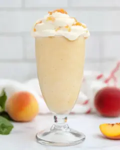 Copycat Chick fil A Peach Shake