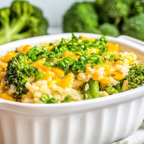 Corn and Broccoli Rice Casserole