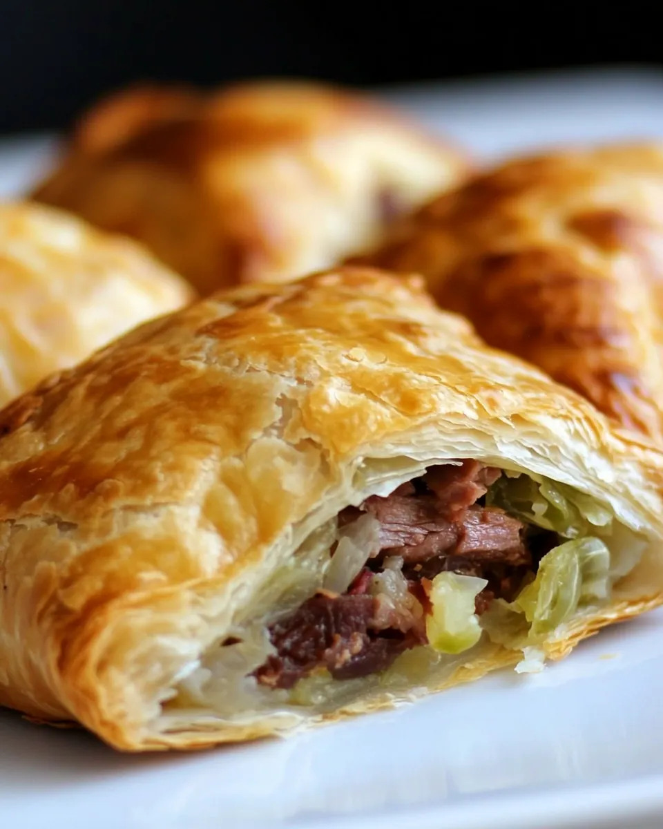 Corned Beef Cabbage Turnovers
