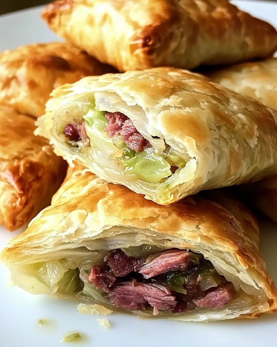 Corned Beef Cabbage Turnovers