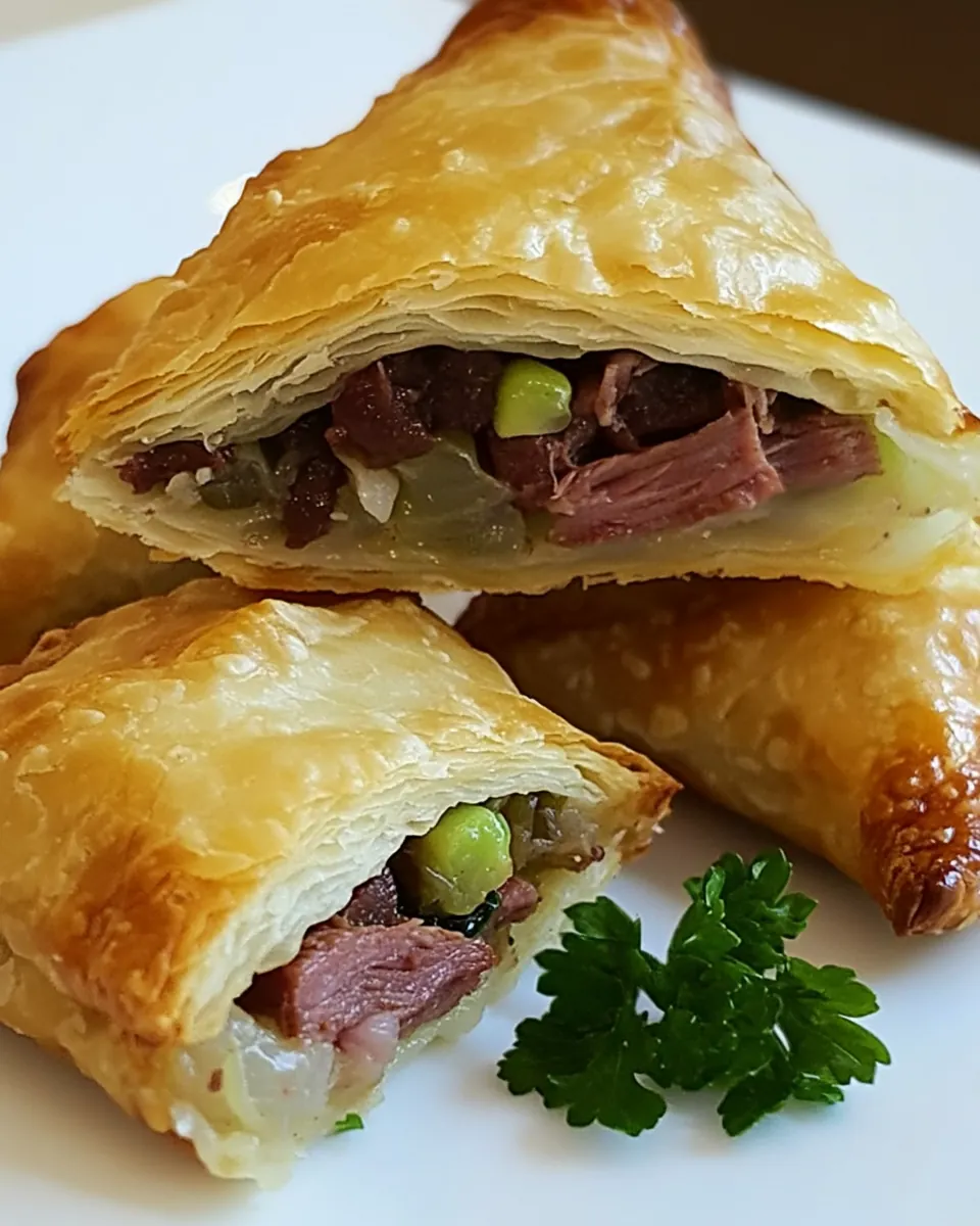 Corned Beef Cabbage Turnovers