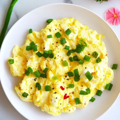Cottage Cheese Scrambled Eggs