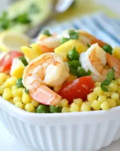 Couscous Salad with Shrimp