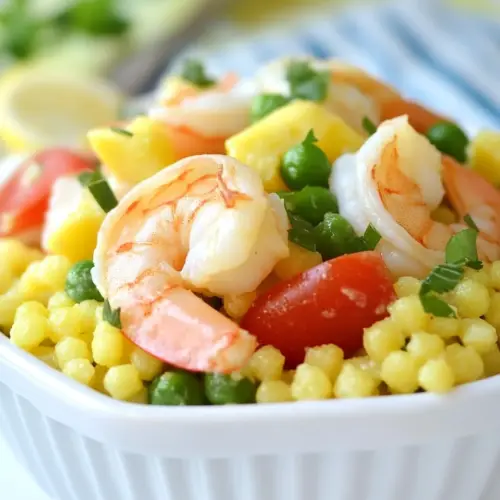 Couscous Salad with Shrimp