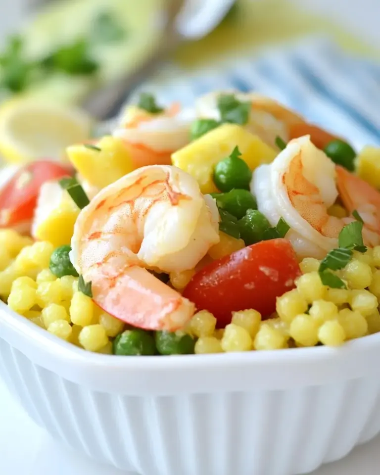 Couscous Salad with Shrimp