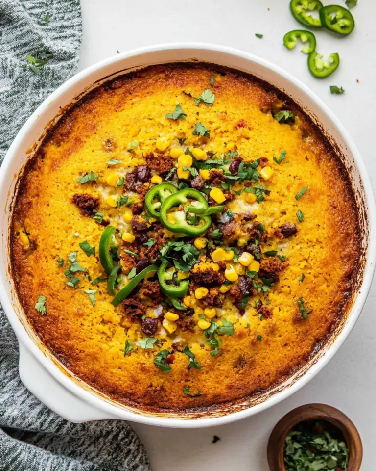 Cowboy Cornbread Casserole