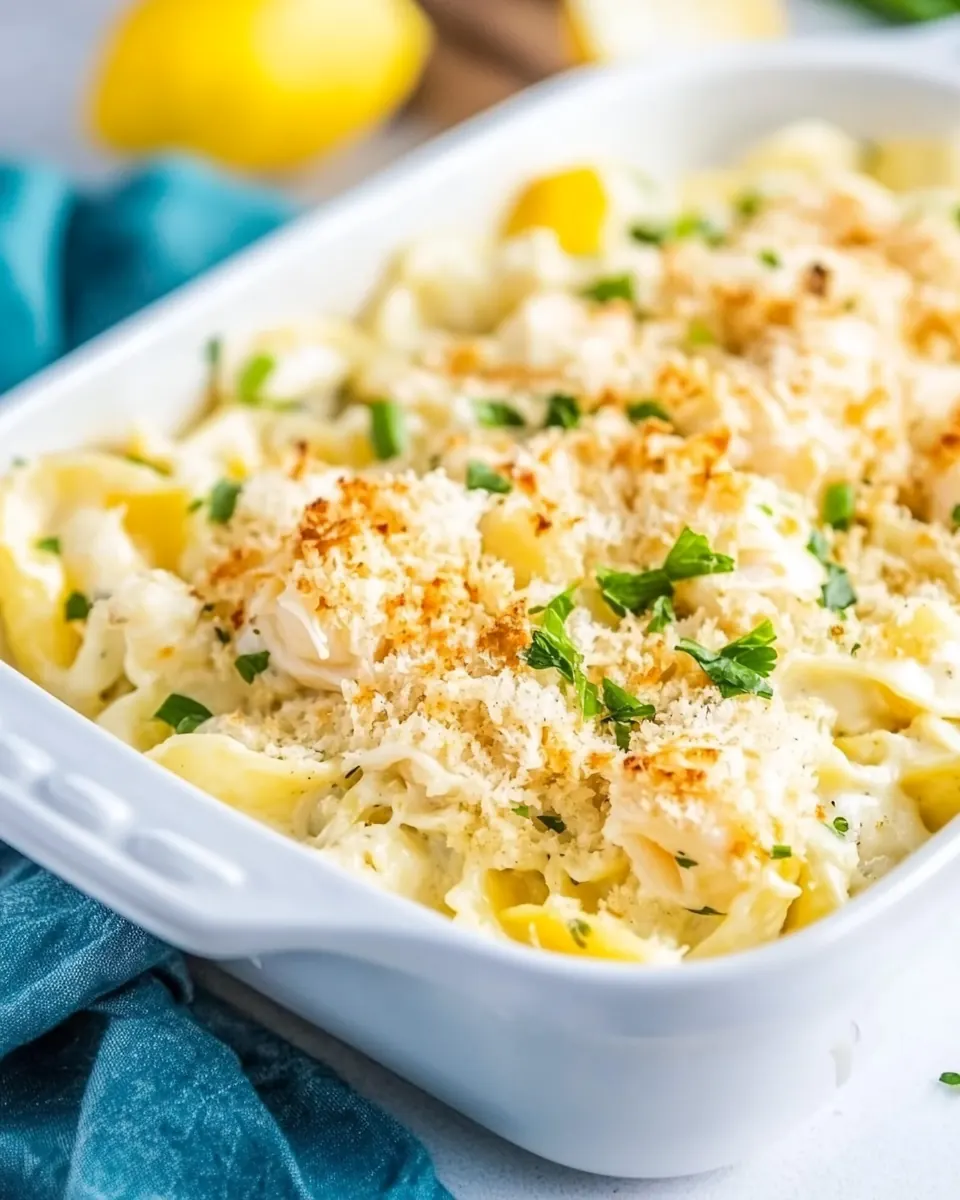 Crab Alfredo Shells