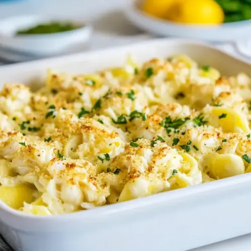 Crab Alfredo Shells