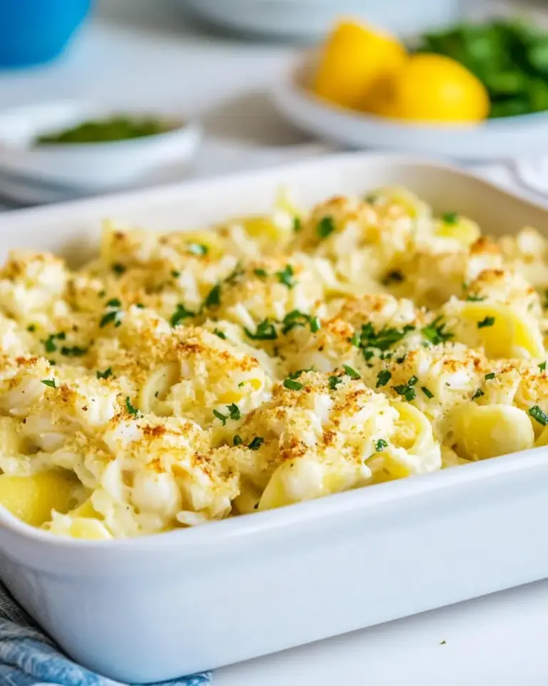 Crab Alfredo Shells