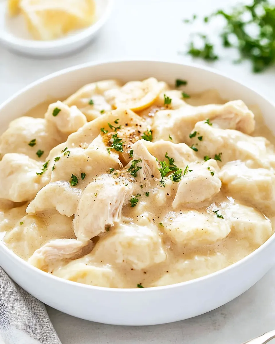 Cracker Barrel Chicken and Dumplings