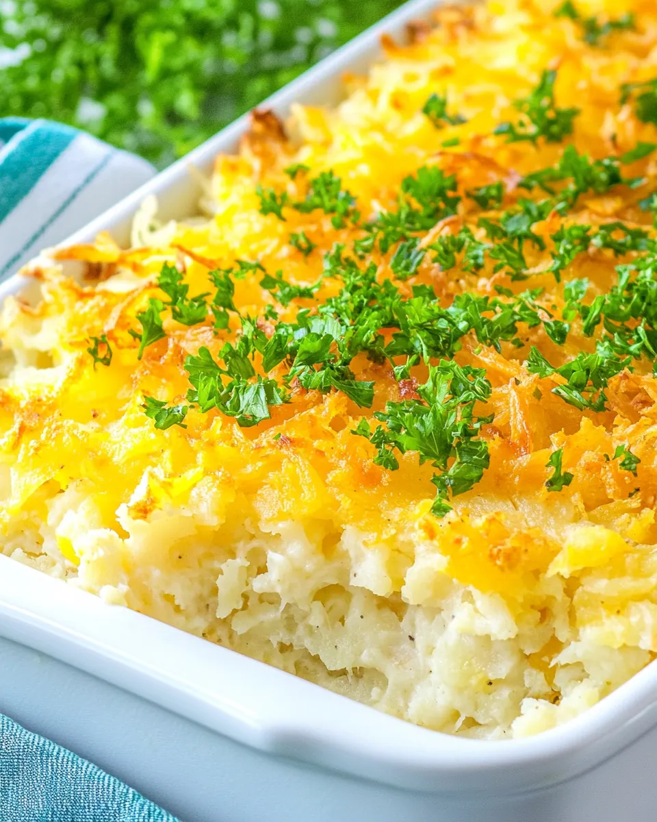Cracker Barrel Hash Brown Casserole