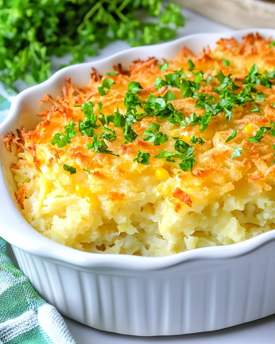 Cracker Barrel Hash Brown Casserole