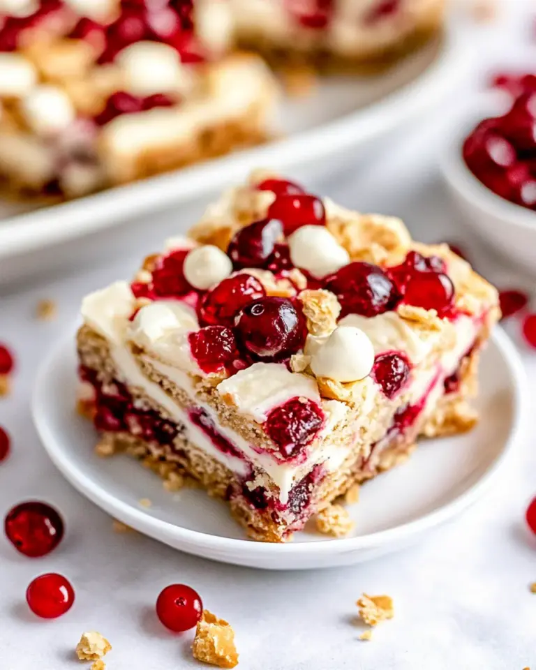 Cranberry Bliss Bars