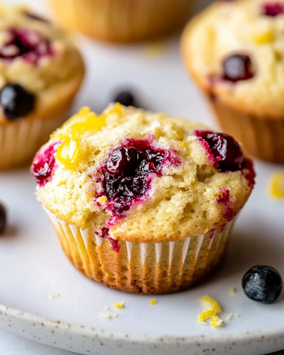 Cranberry Lemon Muffins