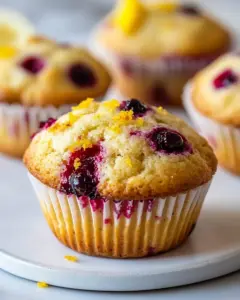 Cranberry Lemon Muffins