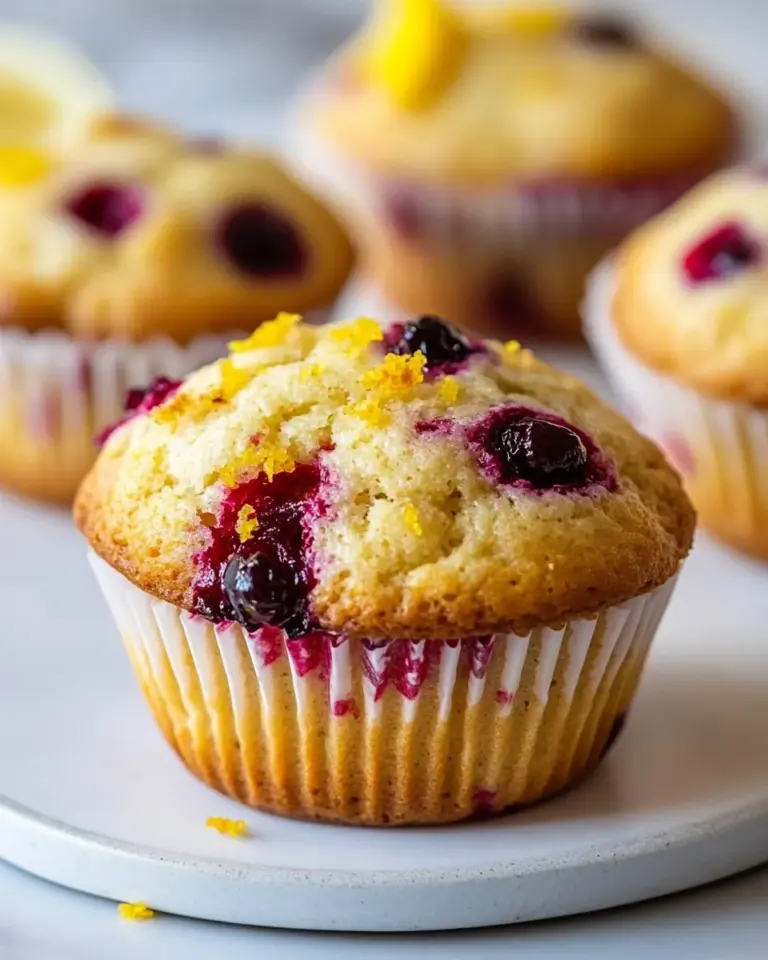 Cranberry Lemon Muffins