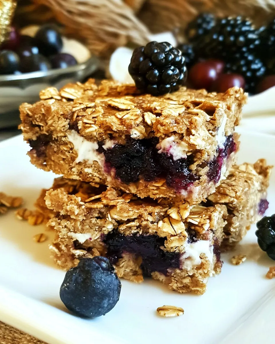 Cranberry Oatmeal Bars