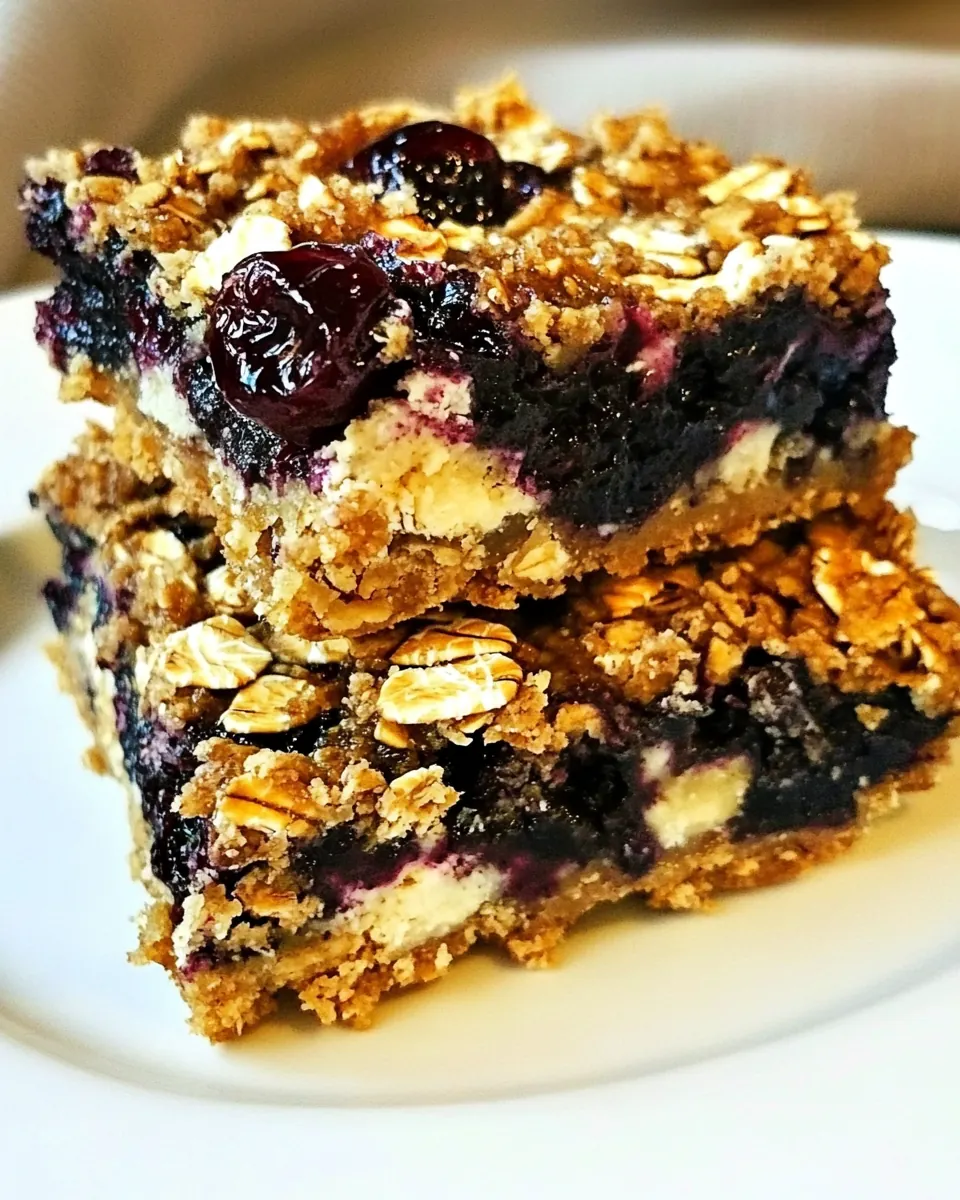 Cranberry Oatmeal Bars